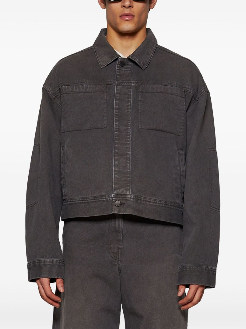 entire studios Gem denim jacket outlook