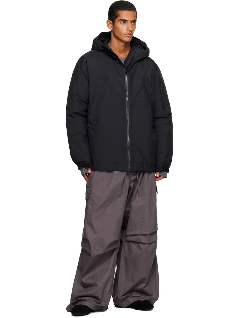 Y-3 Gray UT Twill Cargo Pants outlook