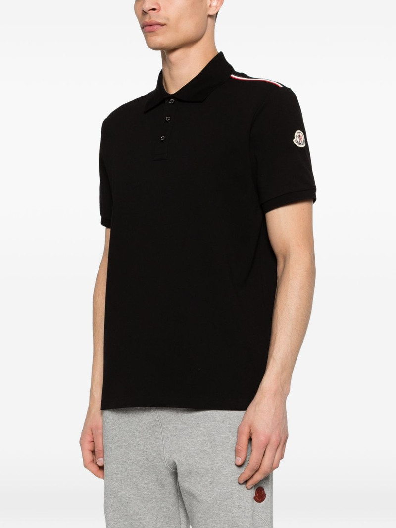 stripe-detail polo shirt 3