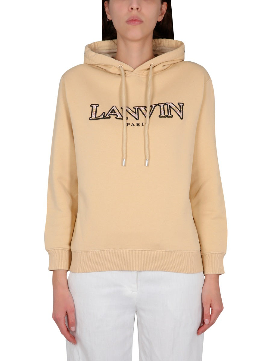 Sweatshirt With Logo Embroidery - 1