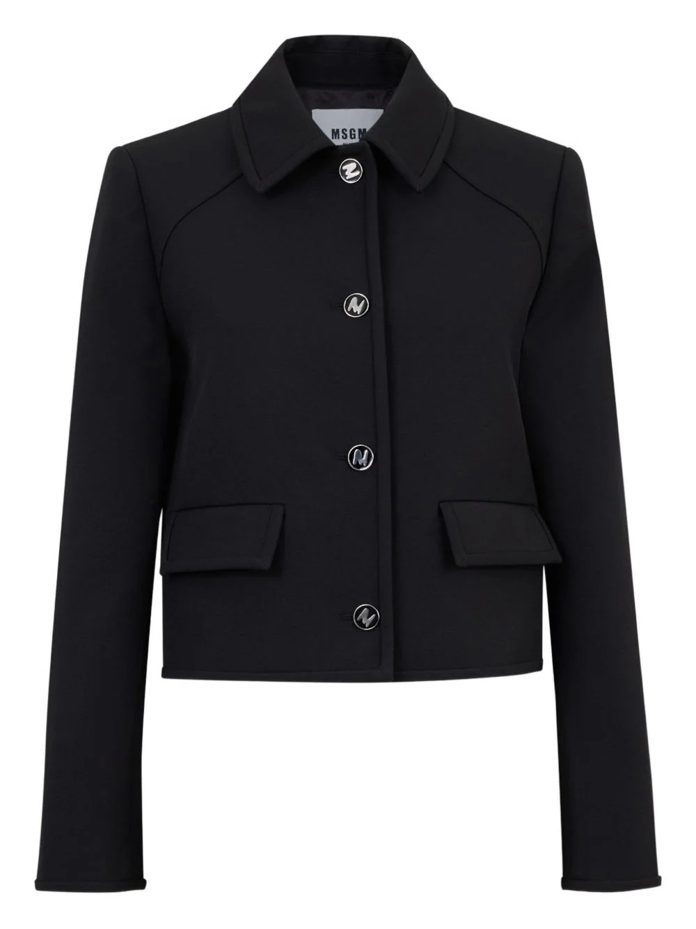 button-fastening jacket - 1