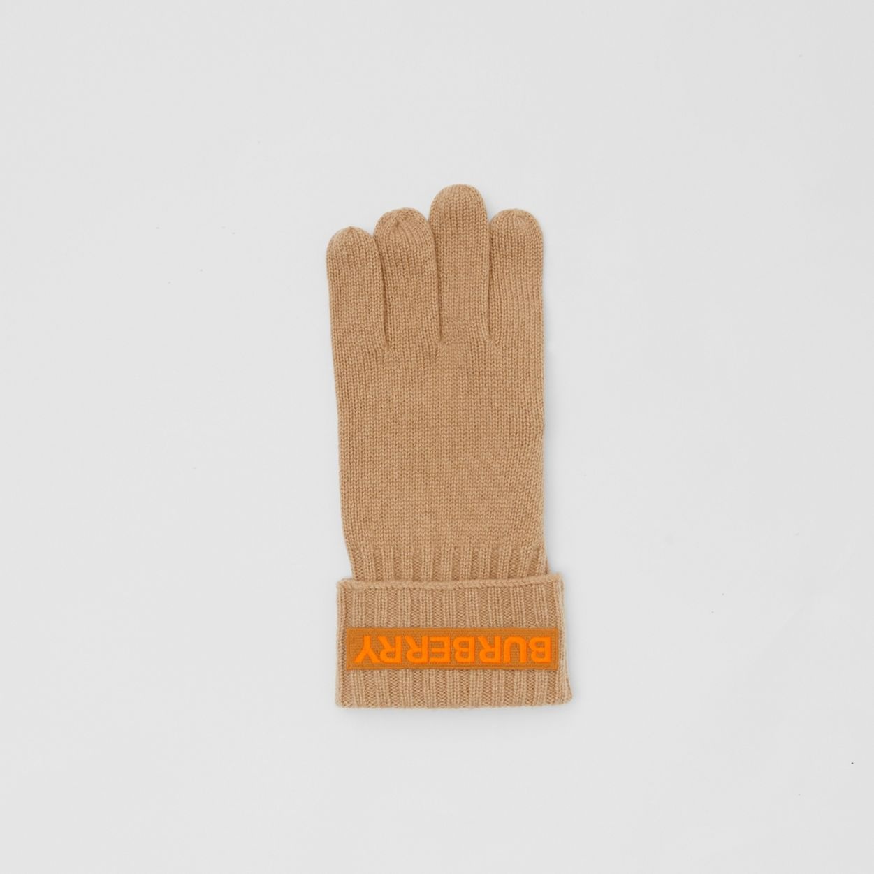Kingdom and Logo Appliqué Cashmere Gloves - 3