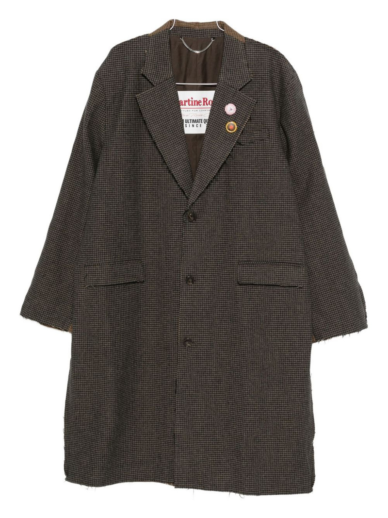 check-pattern coat 1