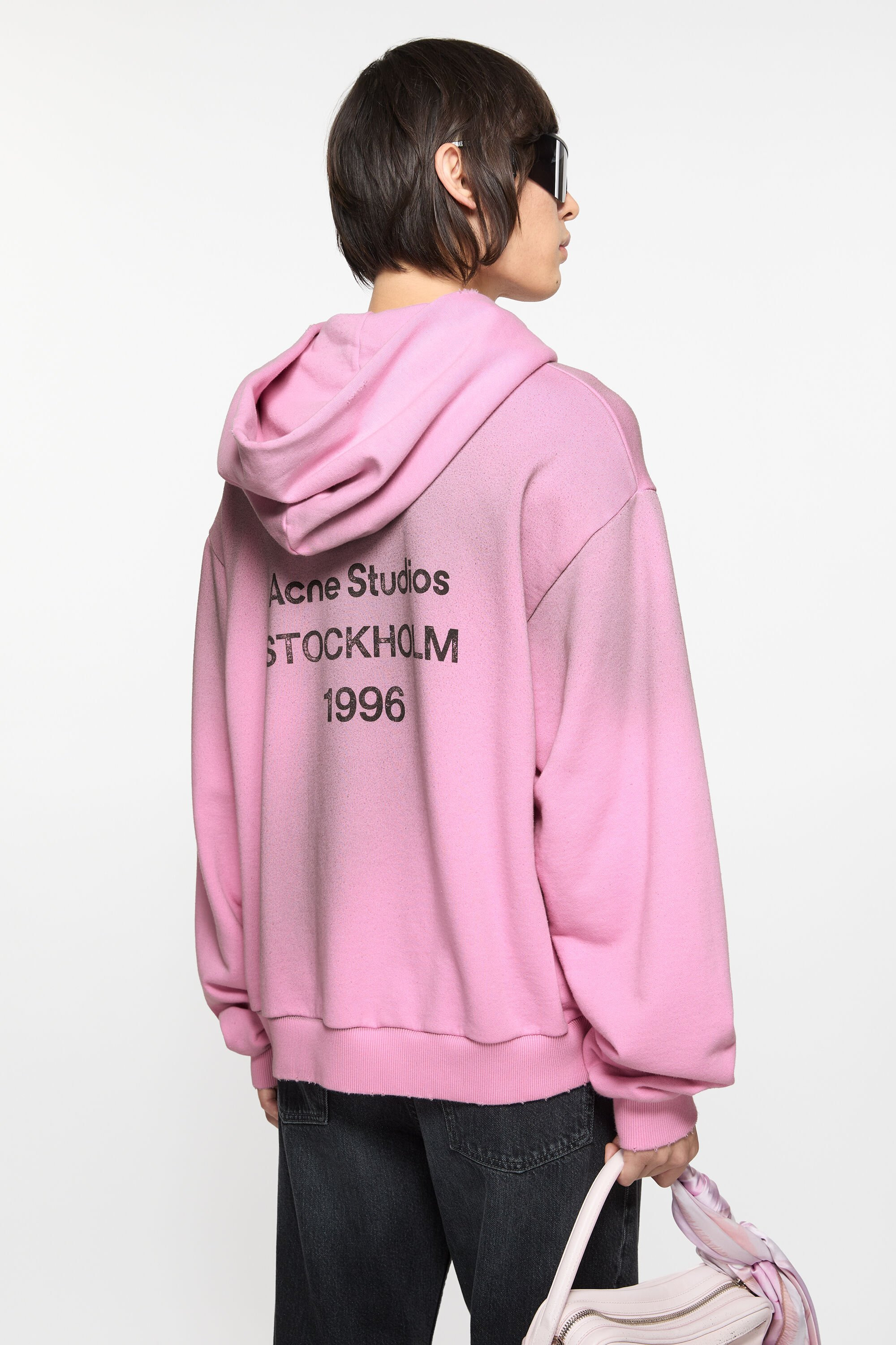 Logo hooded sweater - Cotton candy pink - 4