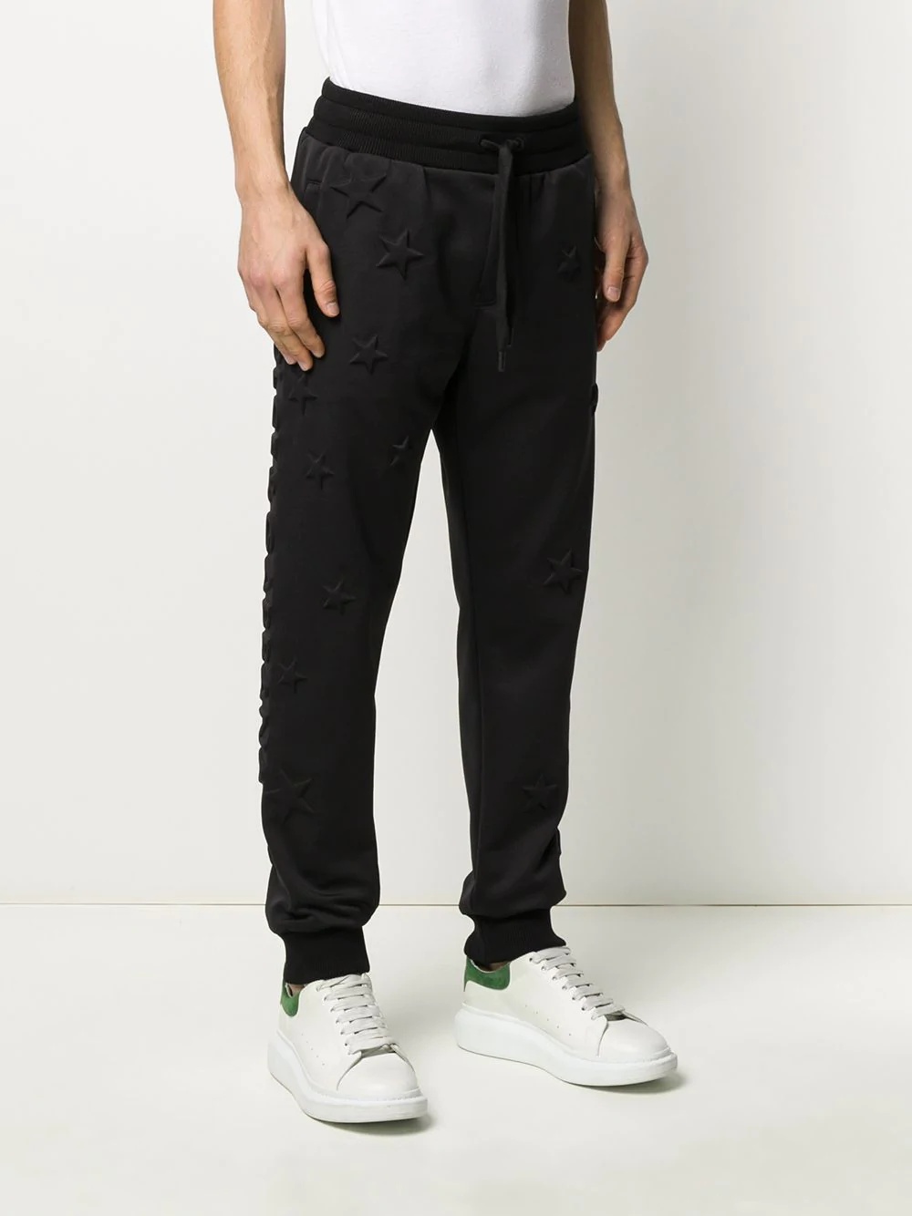 raised star track pants - 3