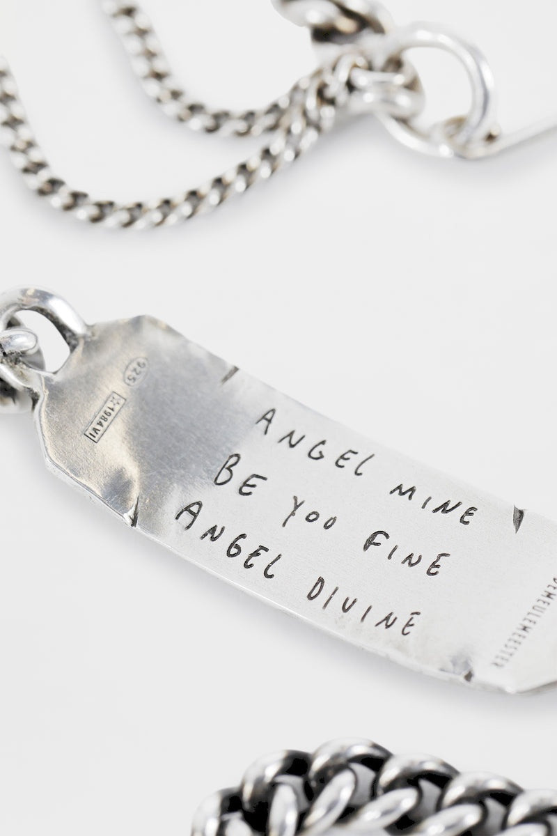 Carlotta Qoute Chain Earrings 3