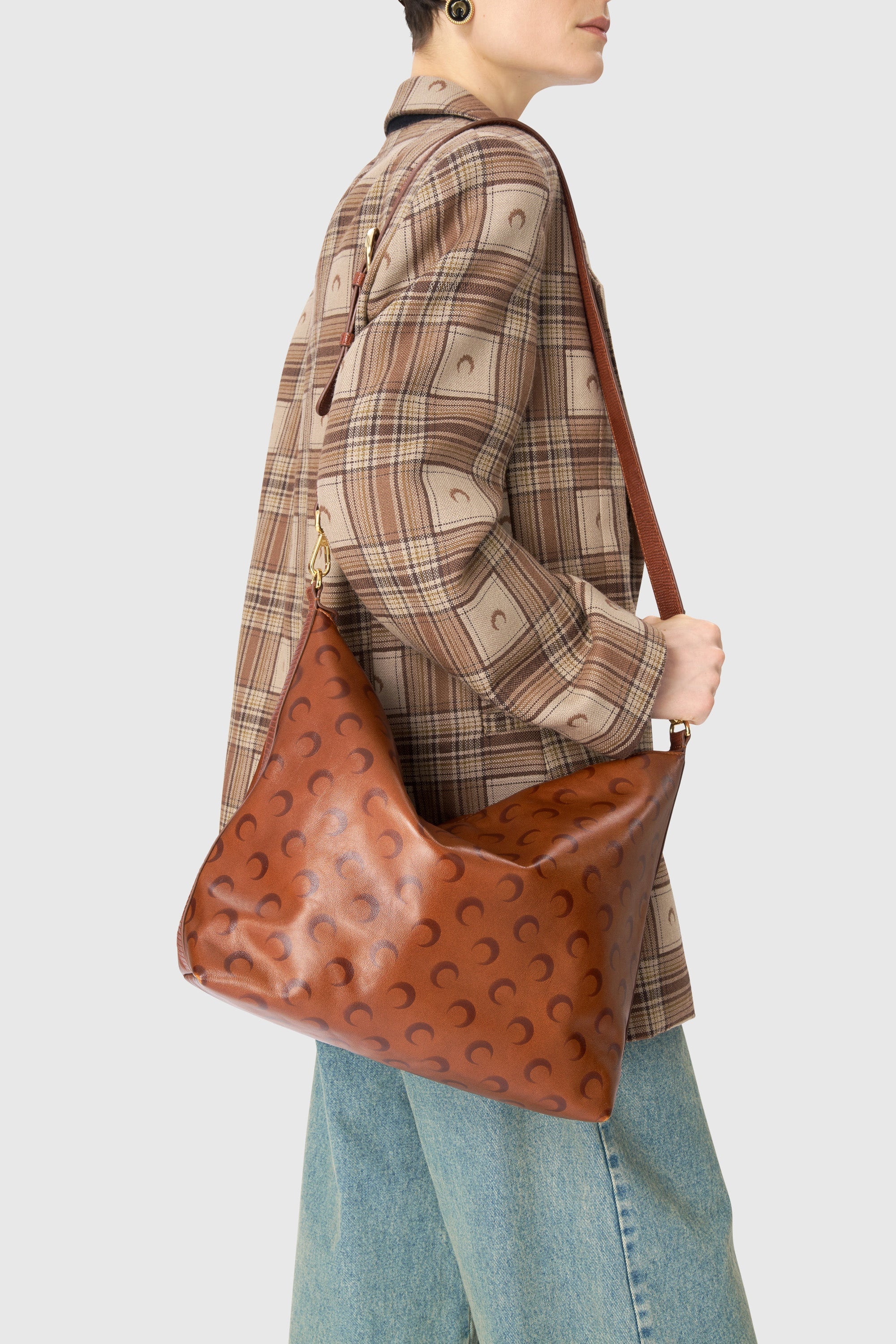 Moon Checks Jacquard Boxy Jacket - 5