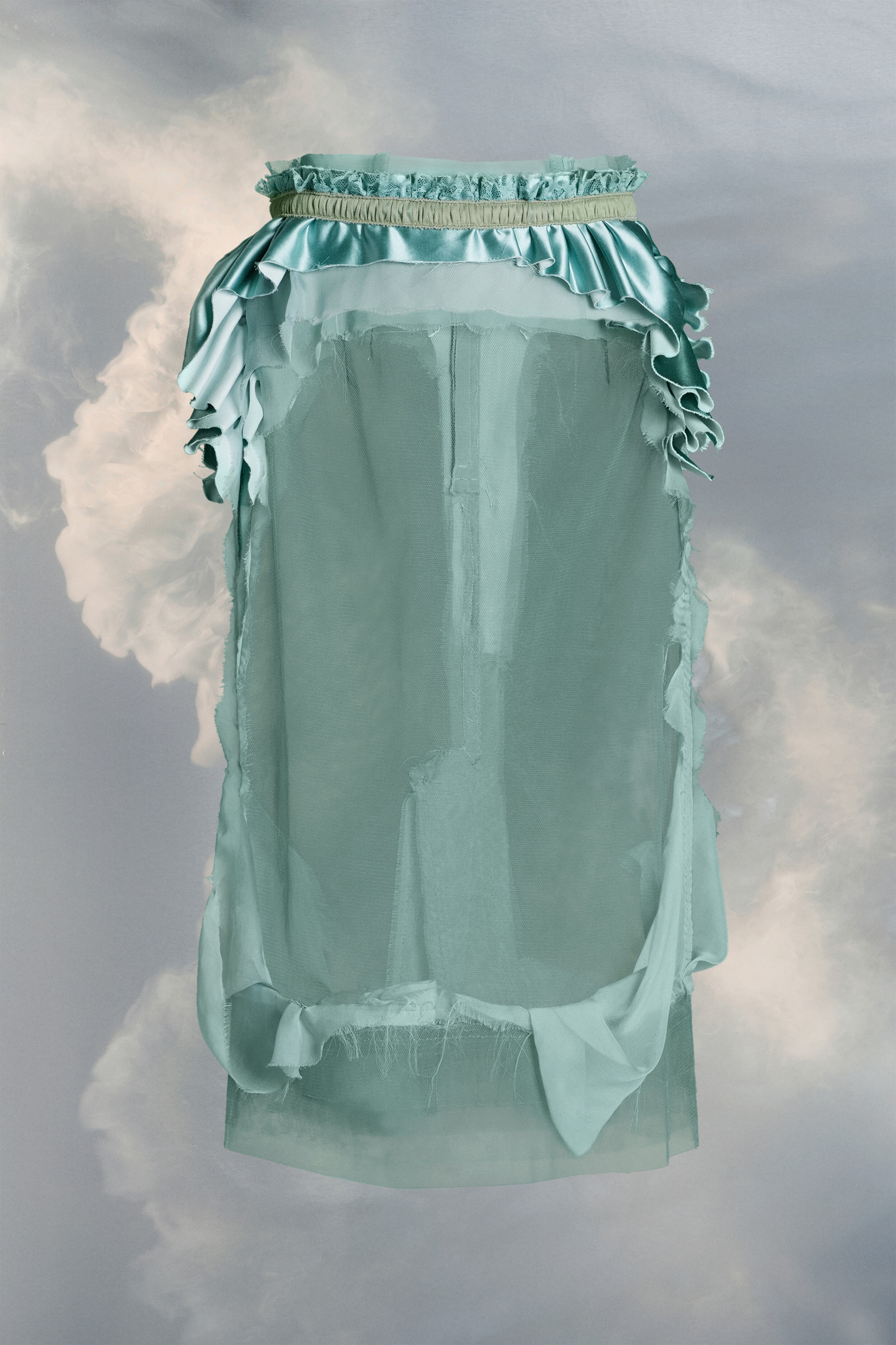 Décortiqué midi skirt - 1