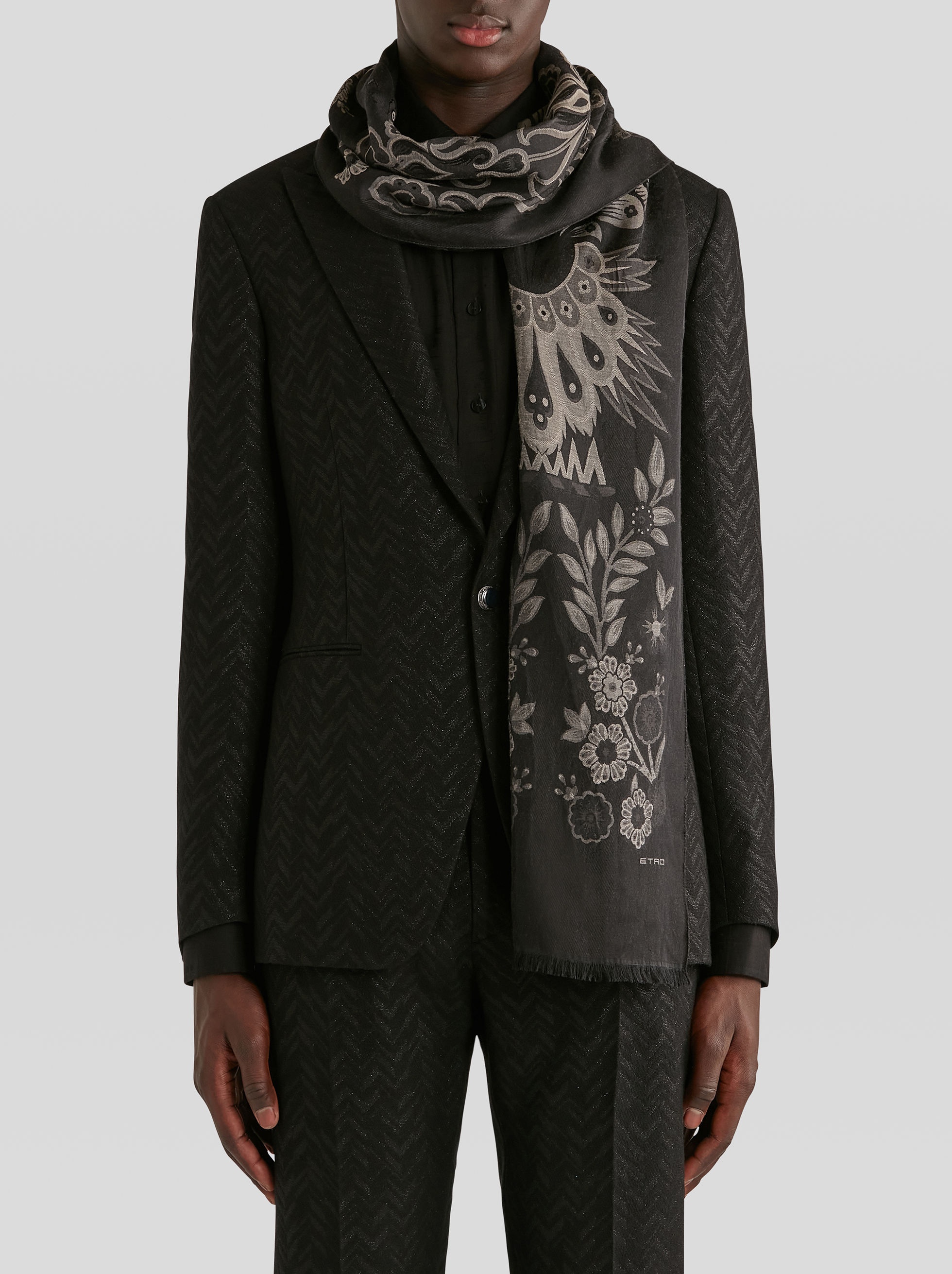 JACQUARD SCARF - 2