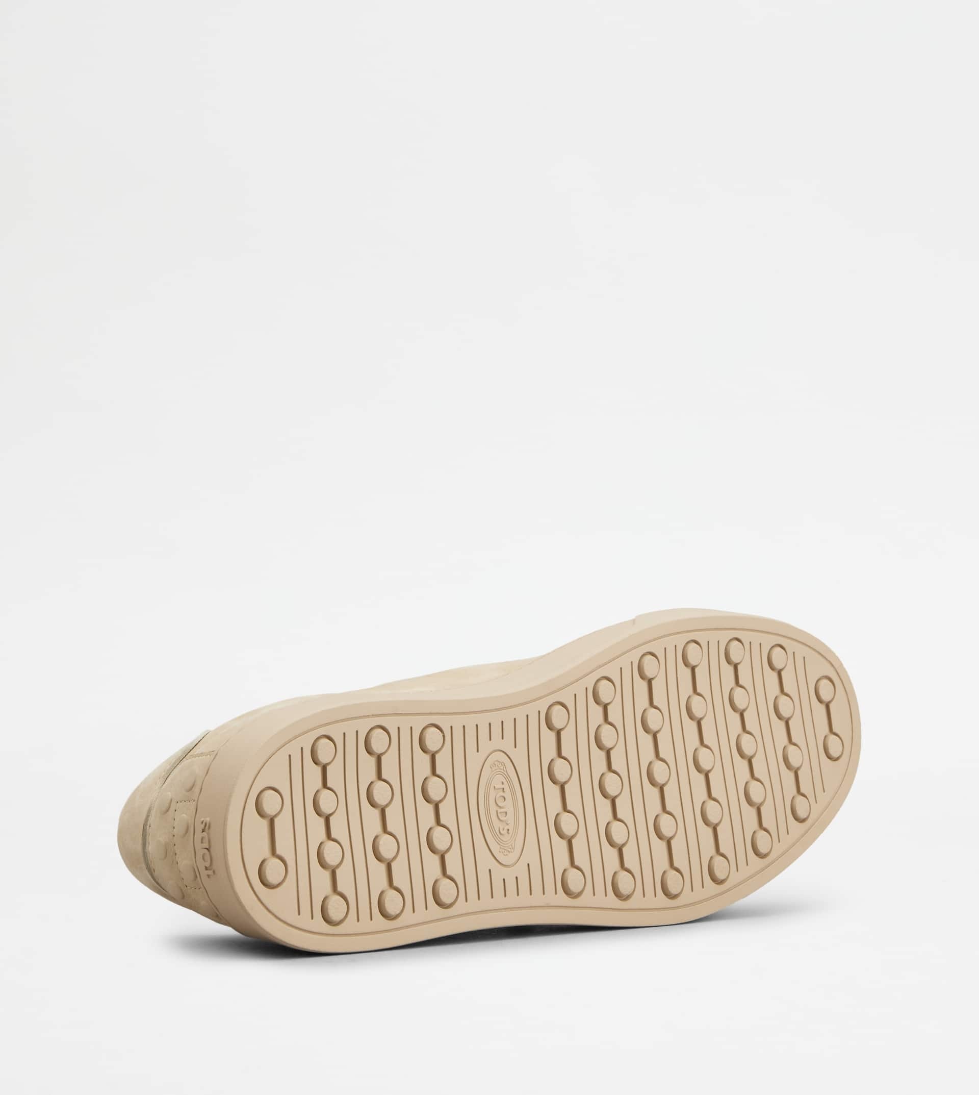 SNEAKERS IN NUBUCK - BEIGE - 4