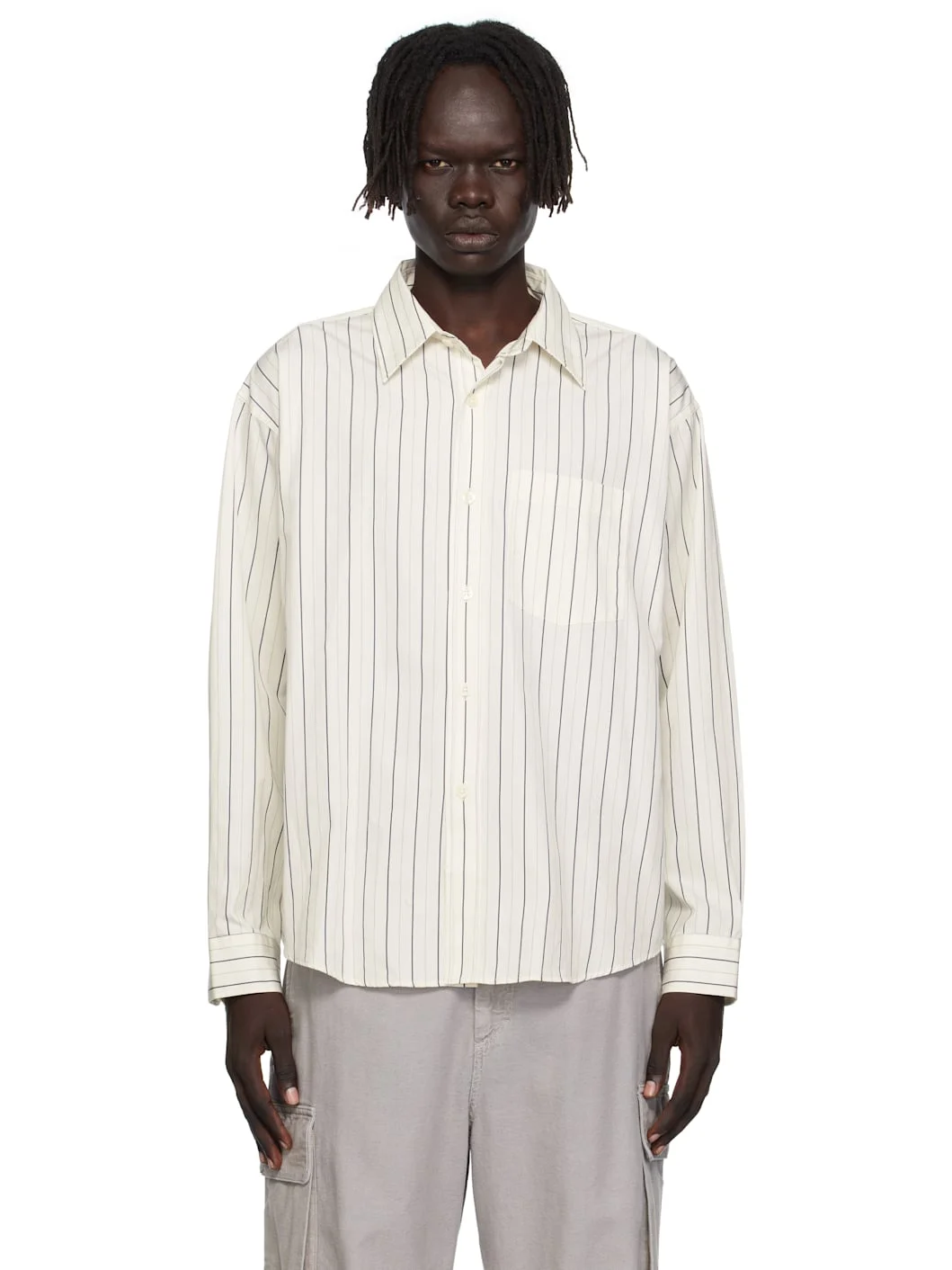 SSENSE Exclusive Off-White Executive Shirt - 1