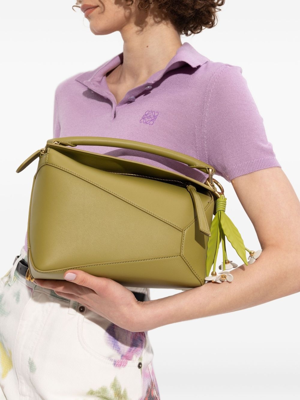small Puzzle leather tote bag - 2