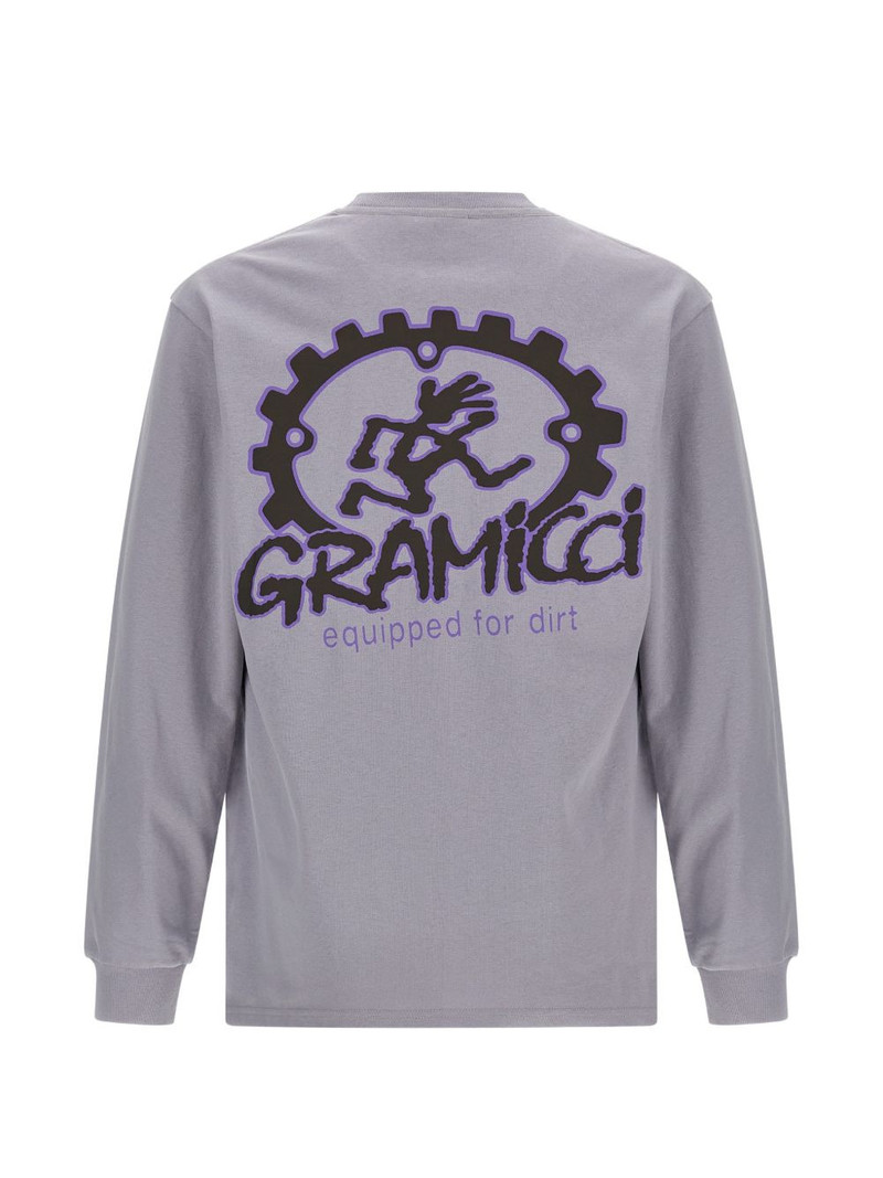 GRAMICCI logo-print long-sleeve sweatshirt outlook