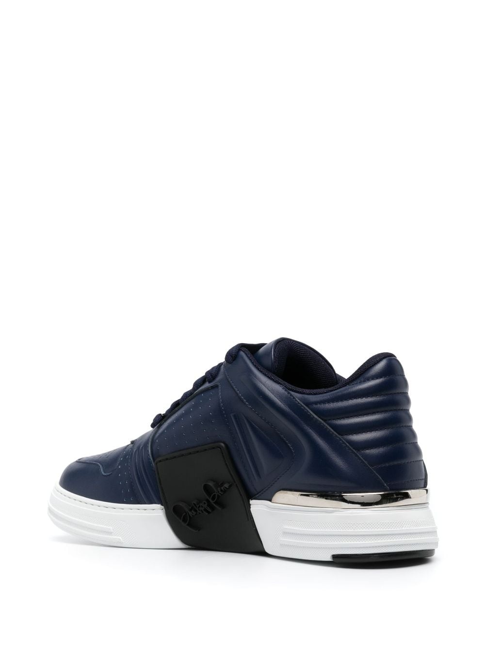 Nubuck Phantom low-top leather sneakers - 3