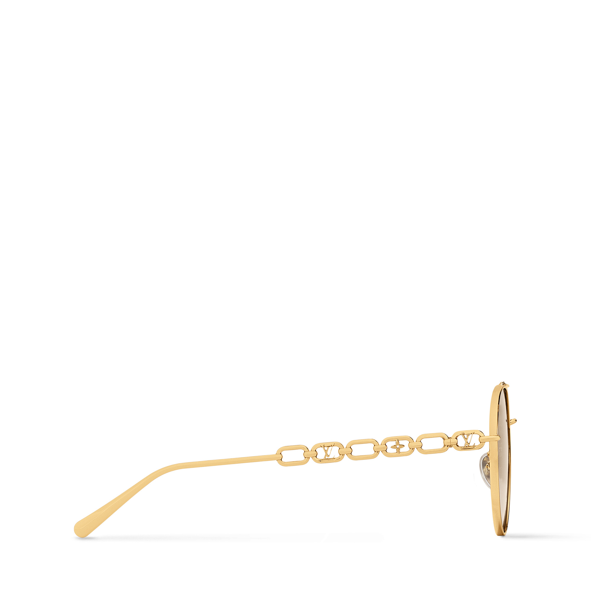 My LV Chain Pilot Sunglasses - 3