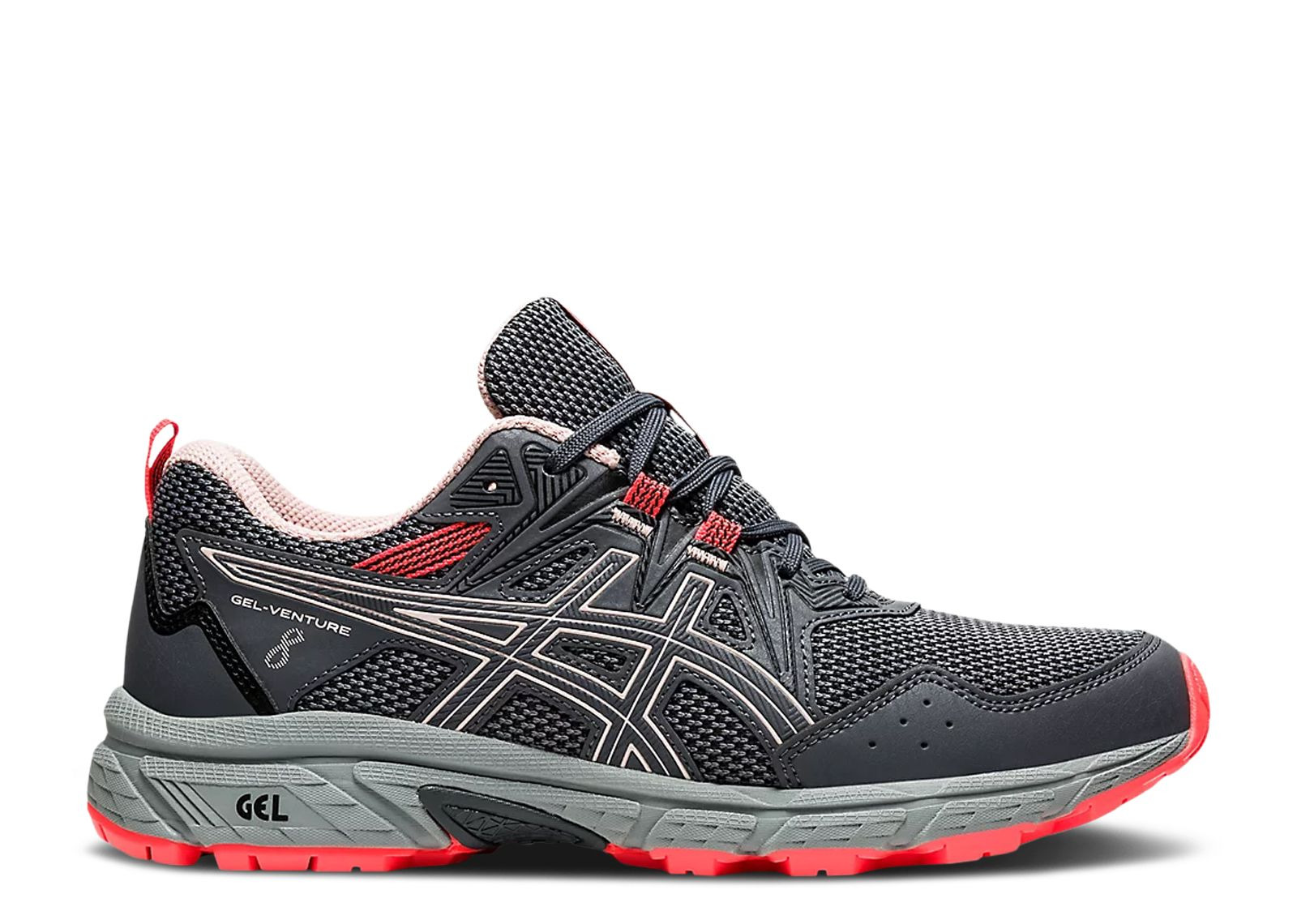 WMNS GEL VENTURE 8 WIDE 'CARRIER GREY GINGER PEACH' - 1