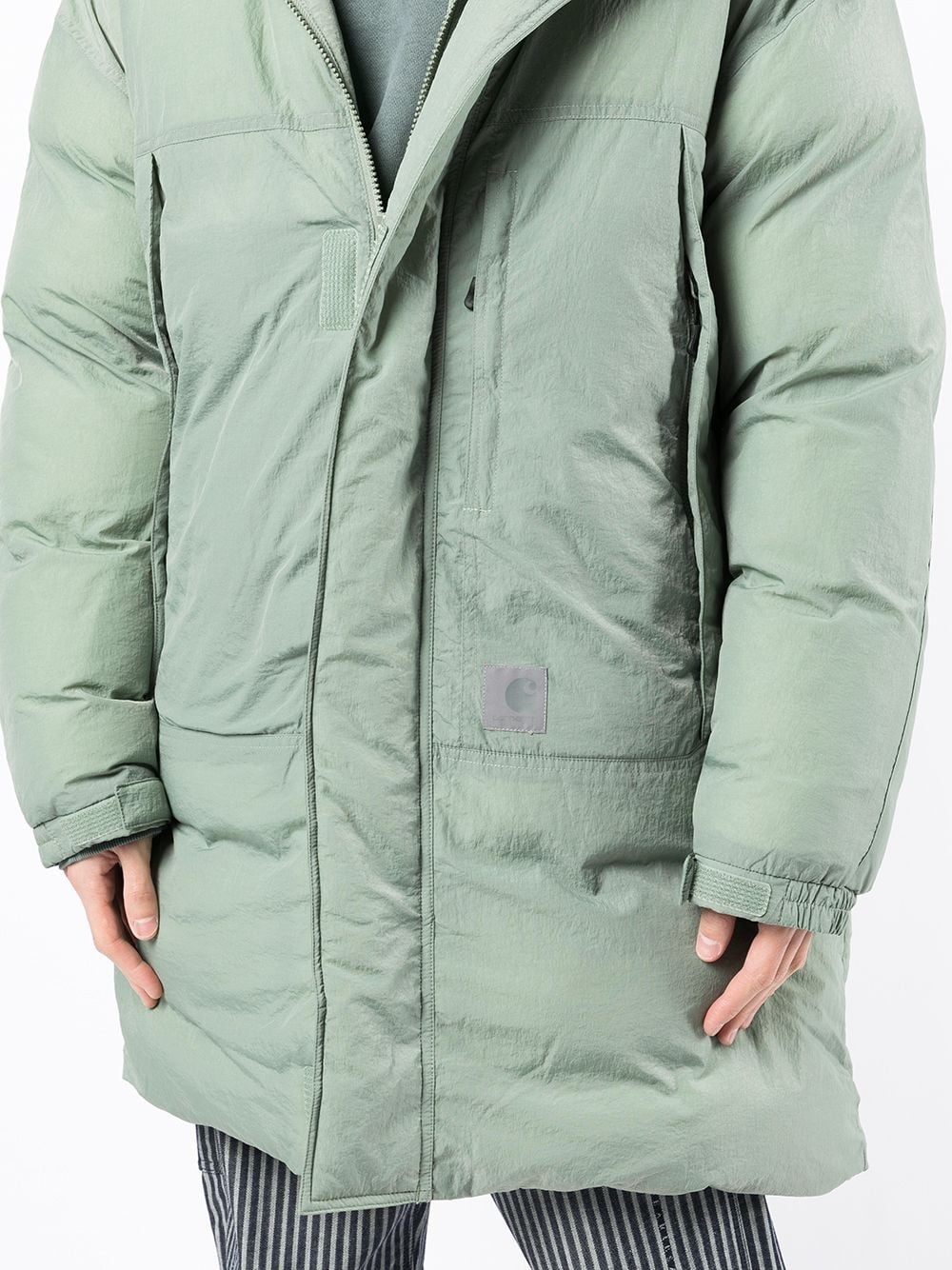 hooded padded coat - 5