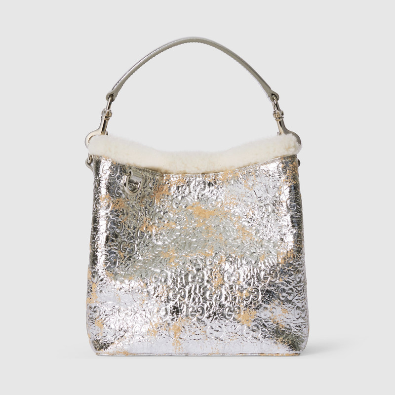 GG Emblem small bucket bag 1