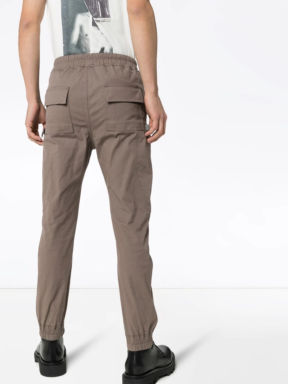 tapered cargo trousers - 4