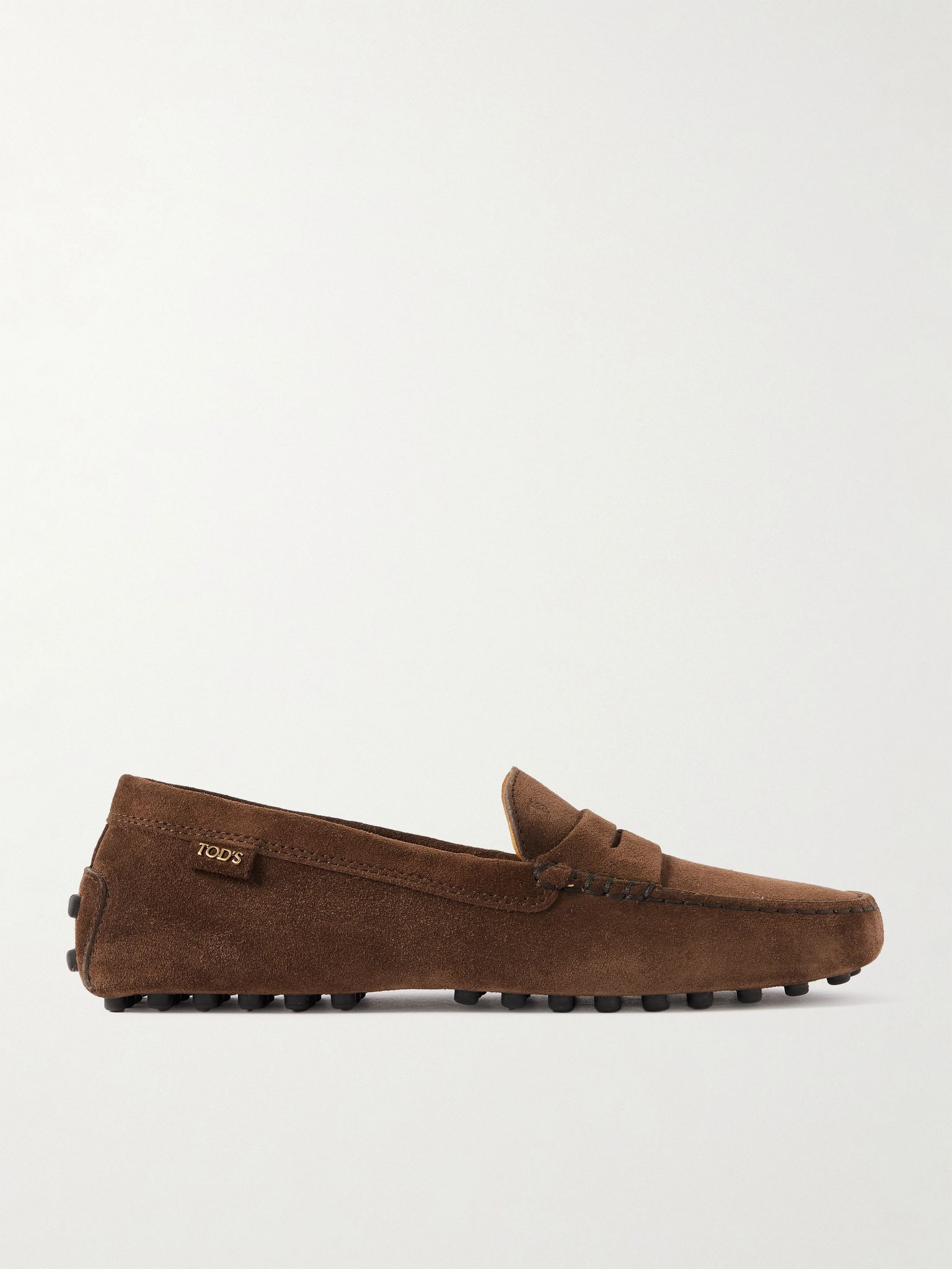 Gommino suede loafers Dark brown - 1