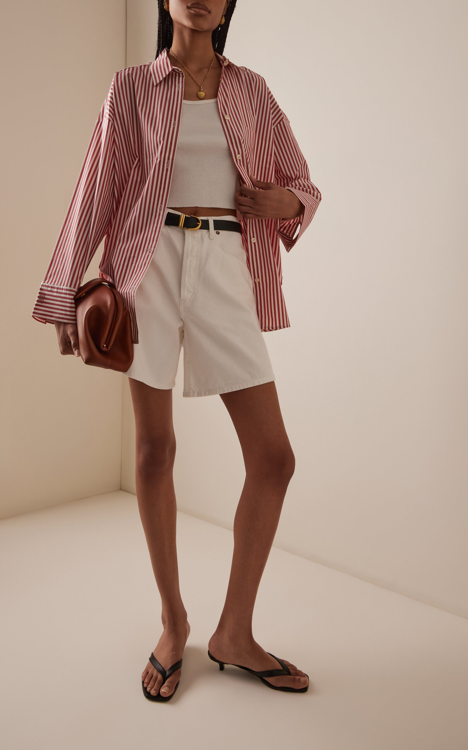 Dame Denim Shorts white - 2