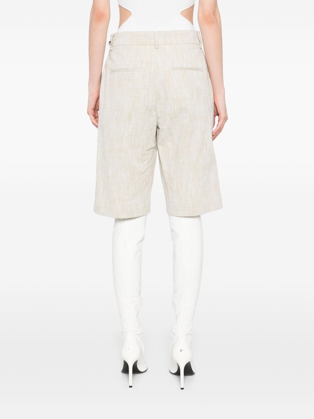 slim-fit Bermuda shorts - 4
