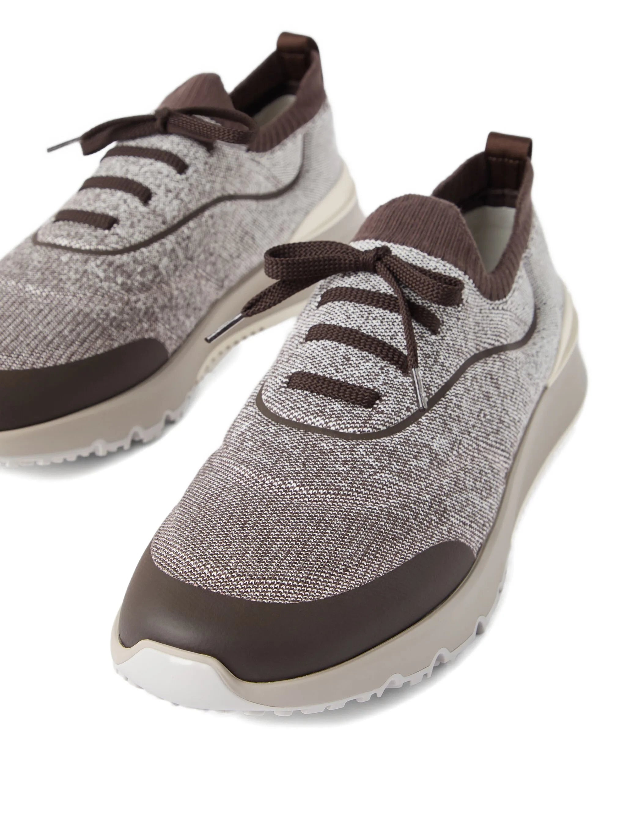 Brunello Cucinelli Knitted Sneakers - 3