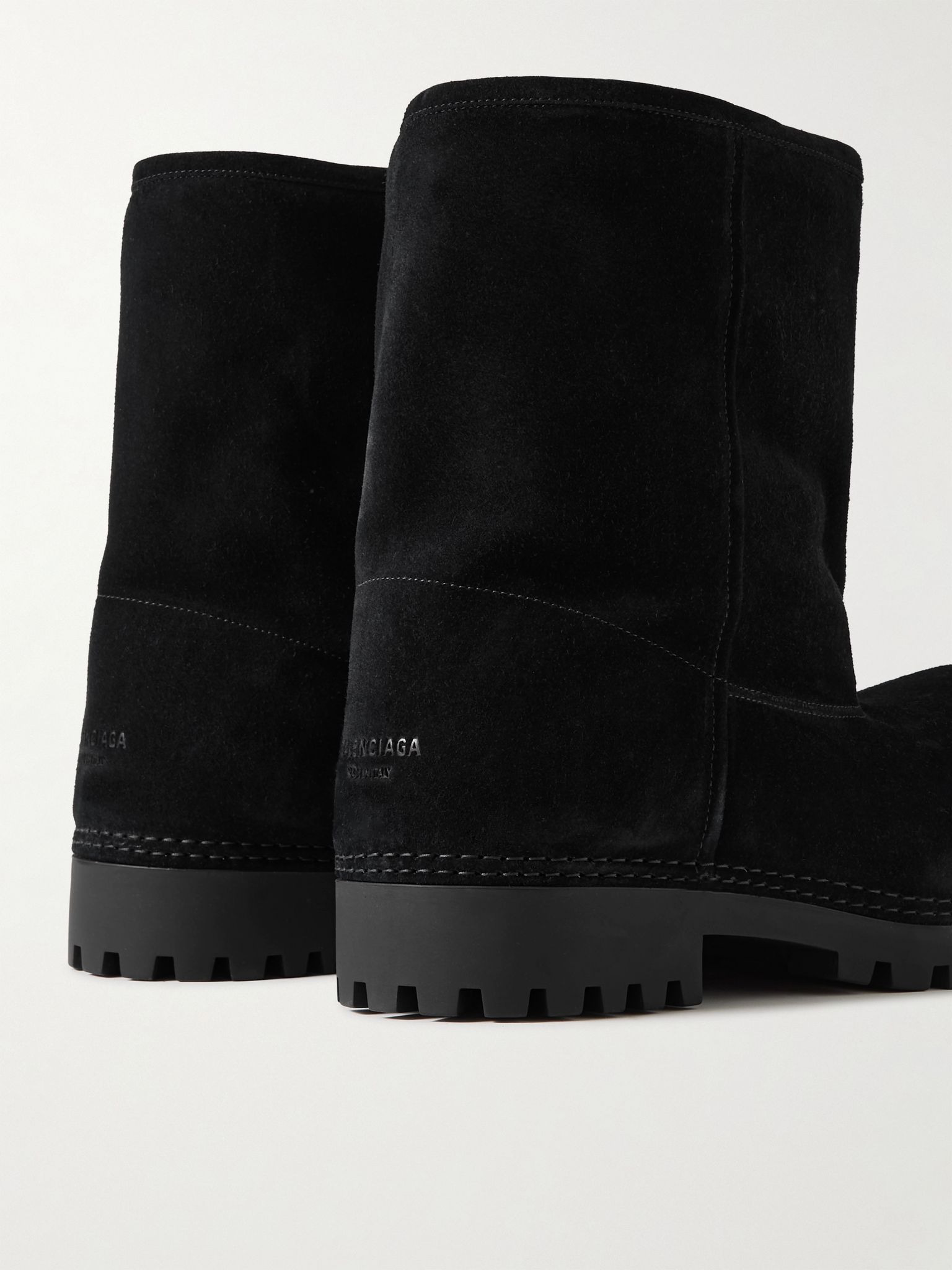 Alaska Shearling Boots Black - 5