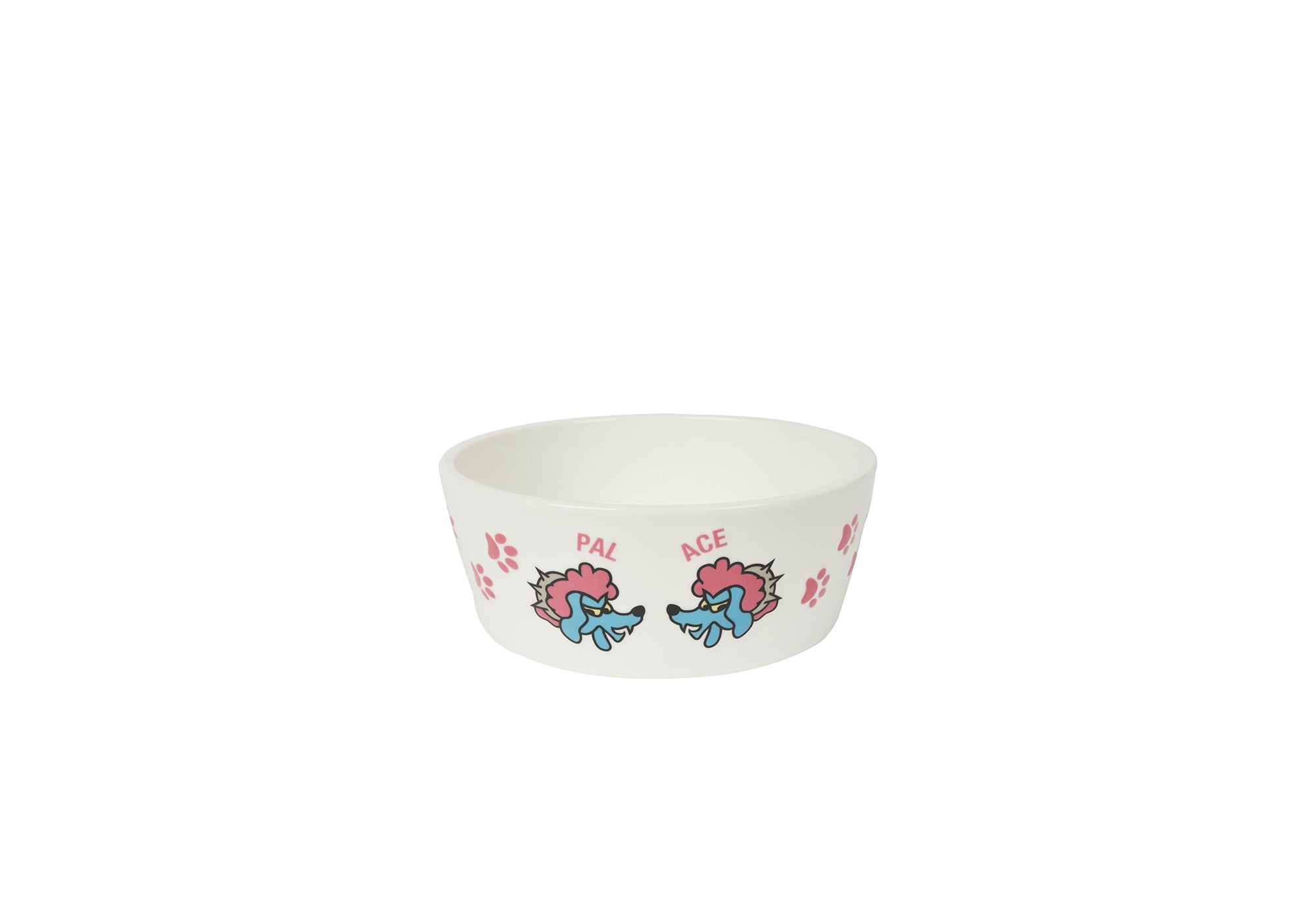 POODLE DOG BOWL WHITE - 3