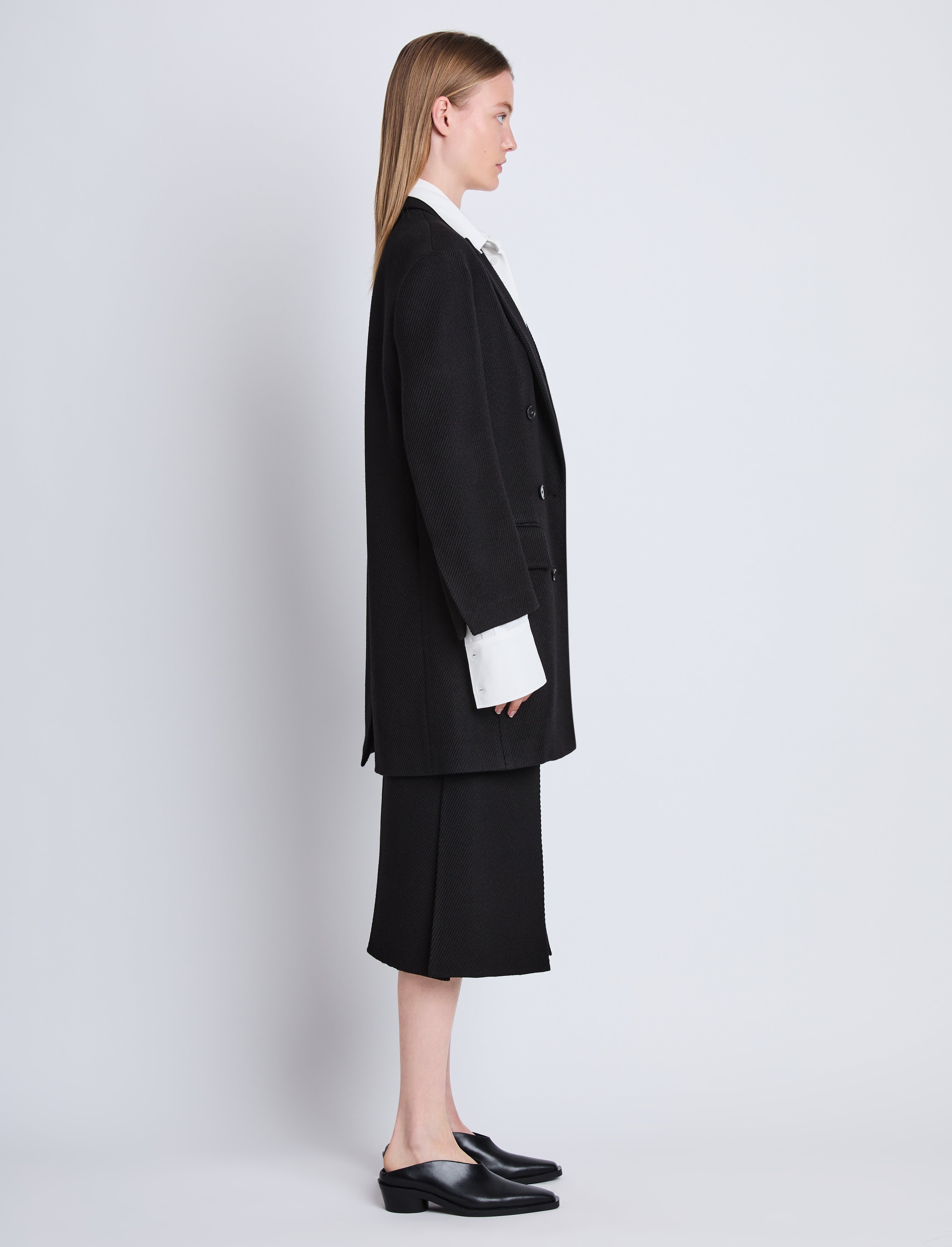 Henri Coat in Wool Twill - 3