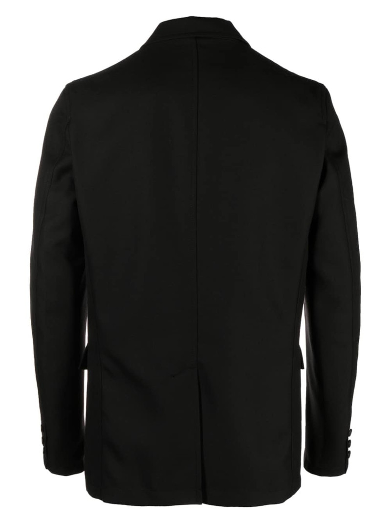 Comme des Garçons SHIRT notched single-breasted blazer outlook