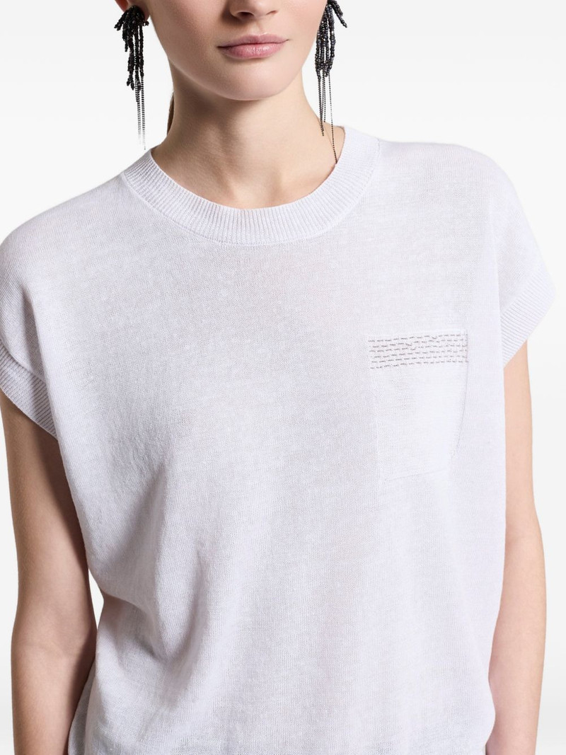 pocket knitted t-shirt 4