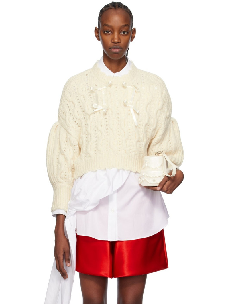 Off-White Ribbon Sweater 1