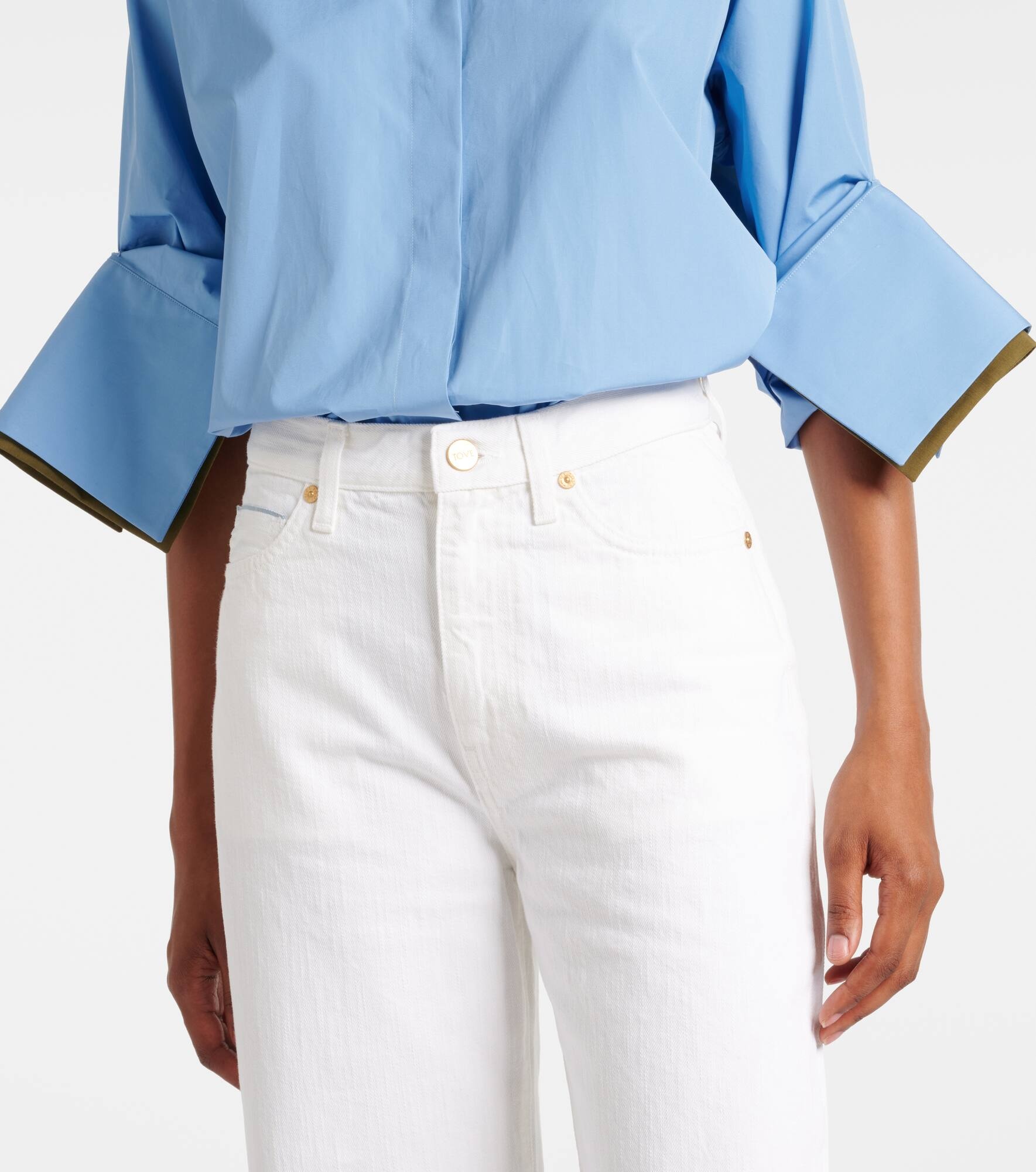 Sade mid-rise straight jeans - 4