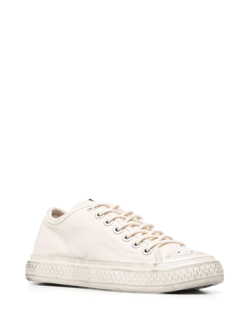 lace-up low-top sneakers - 2