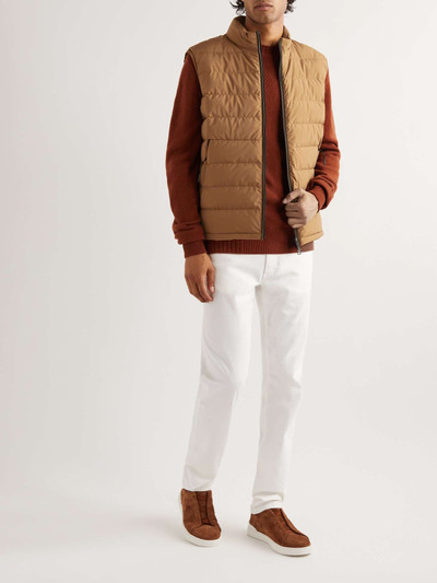 ZEGNA Stratos Quilted Shell Down Gilet outlook