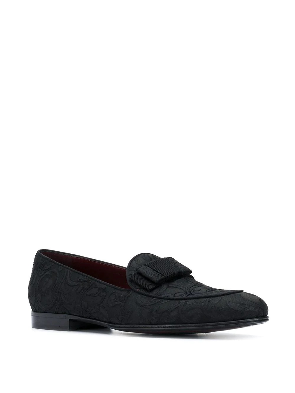 baroque jacquard loafers - 2