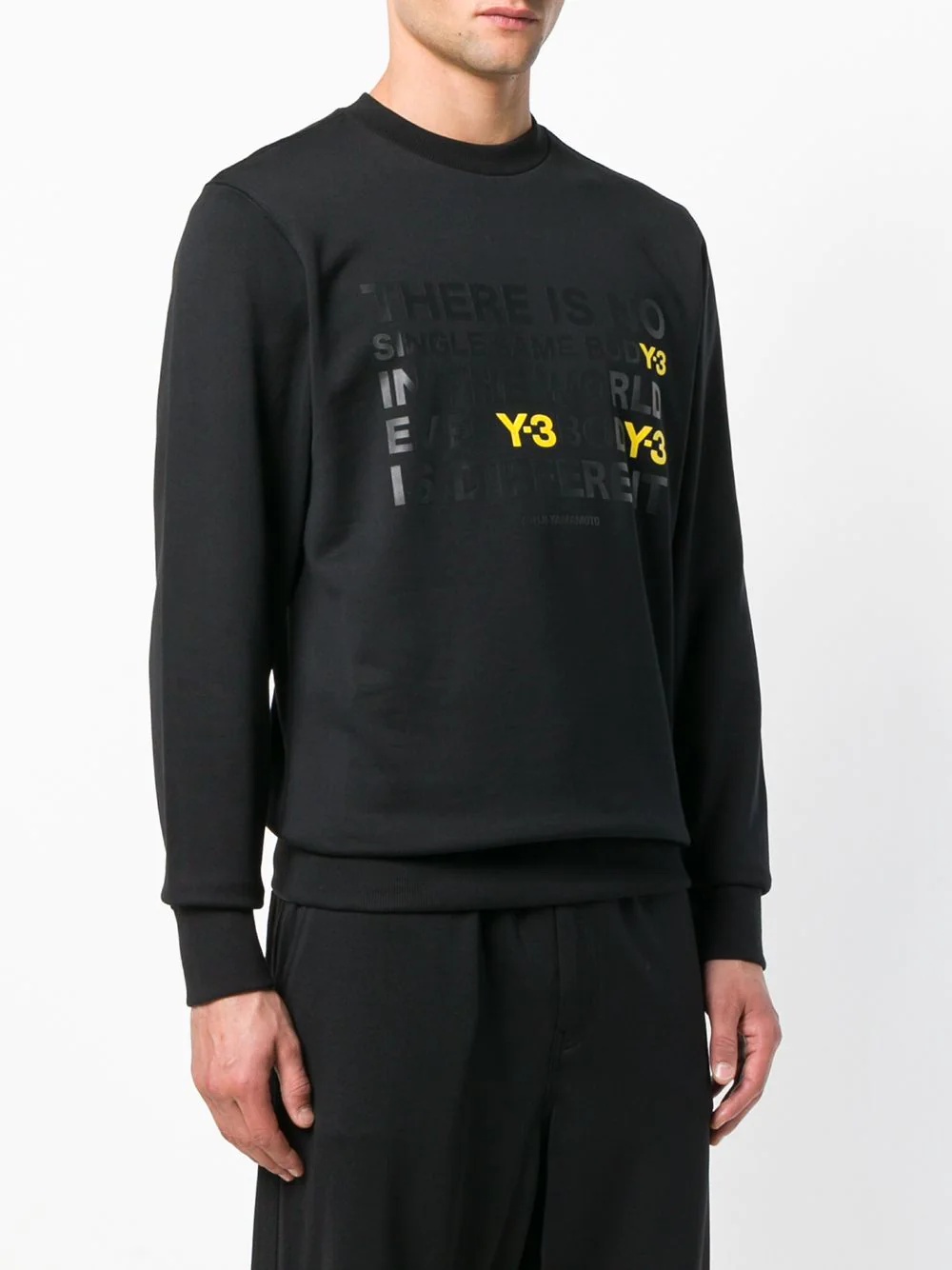 slogan-print sweatshirt - 3