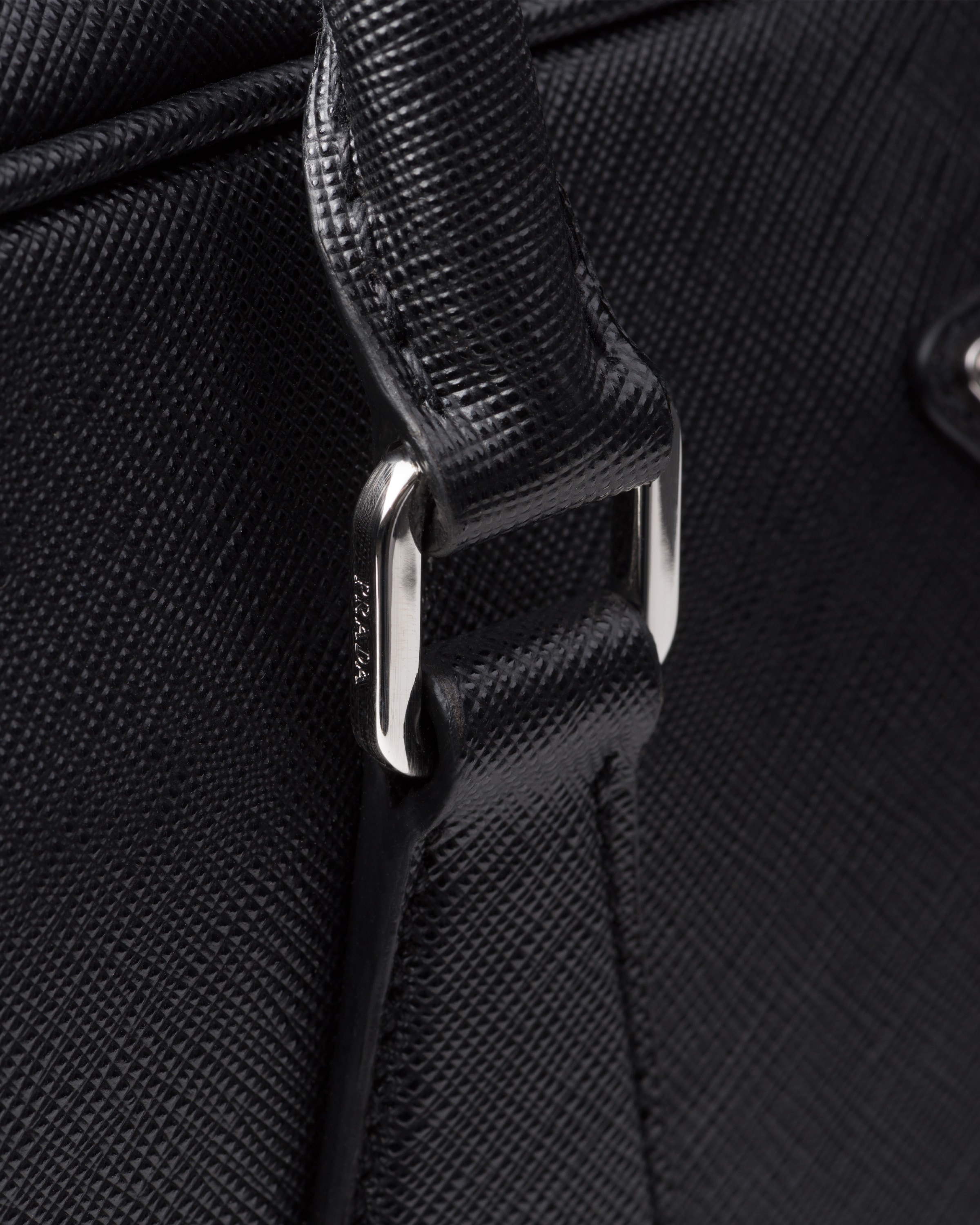 Saffiano leather briefcase - 6
