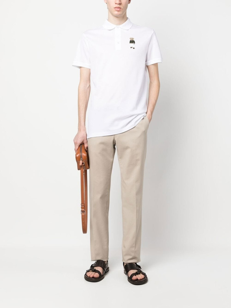 Ralph Lauren Polo Bear motif polo shirt outlook