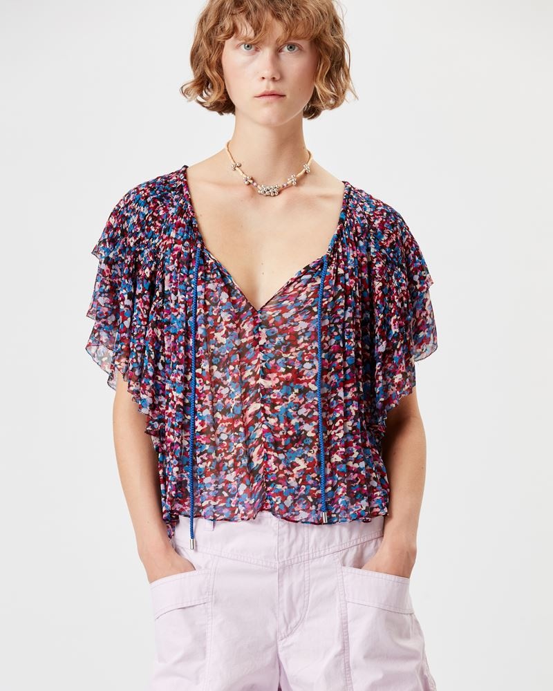 FAPANI PRINTED TOP - 4