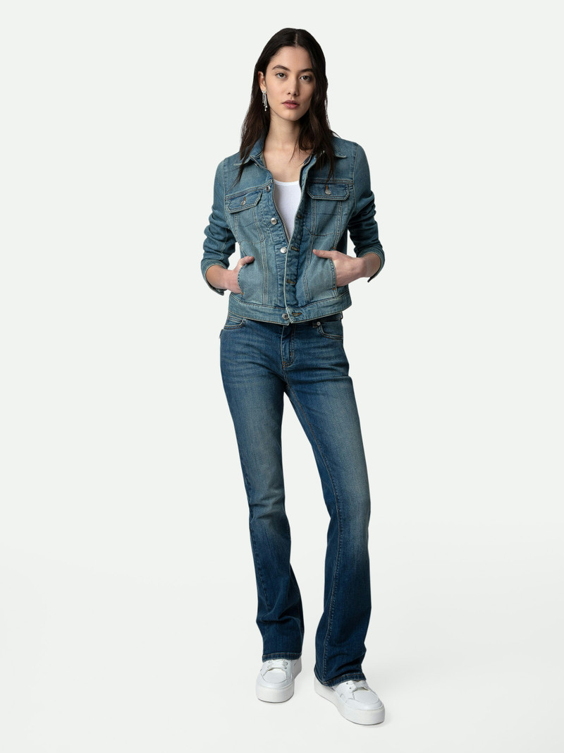 Zadig & Voltaire Kioky Denim Jacket outlook