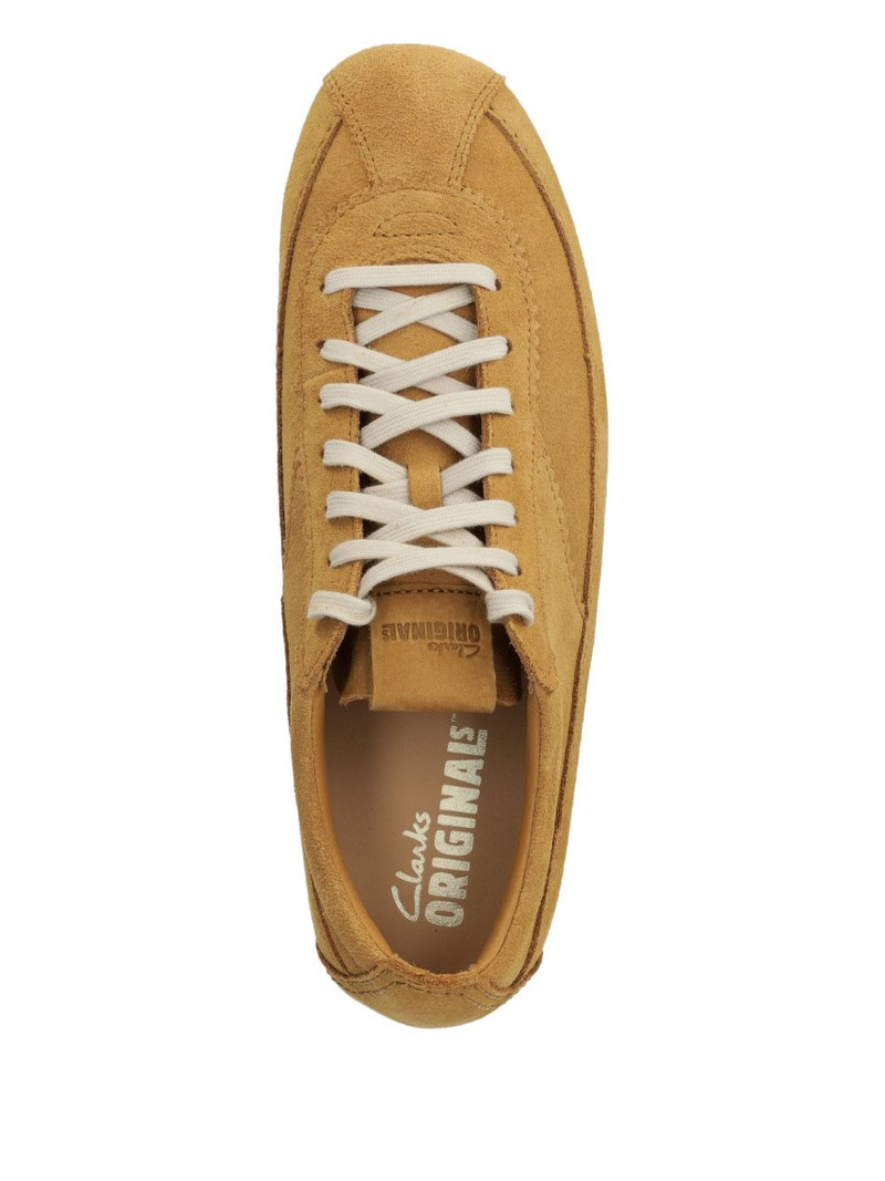 topstitched lace-up sneakers 3