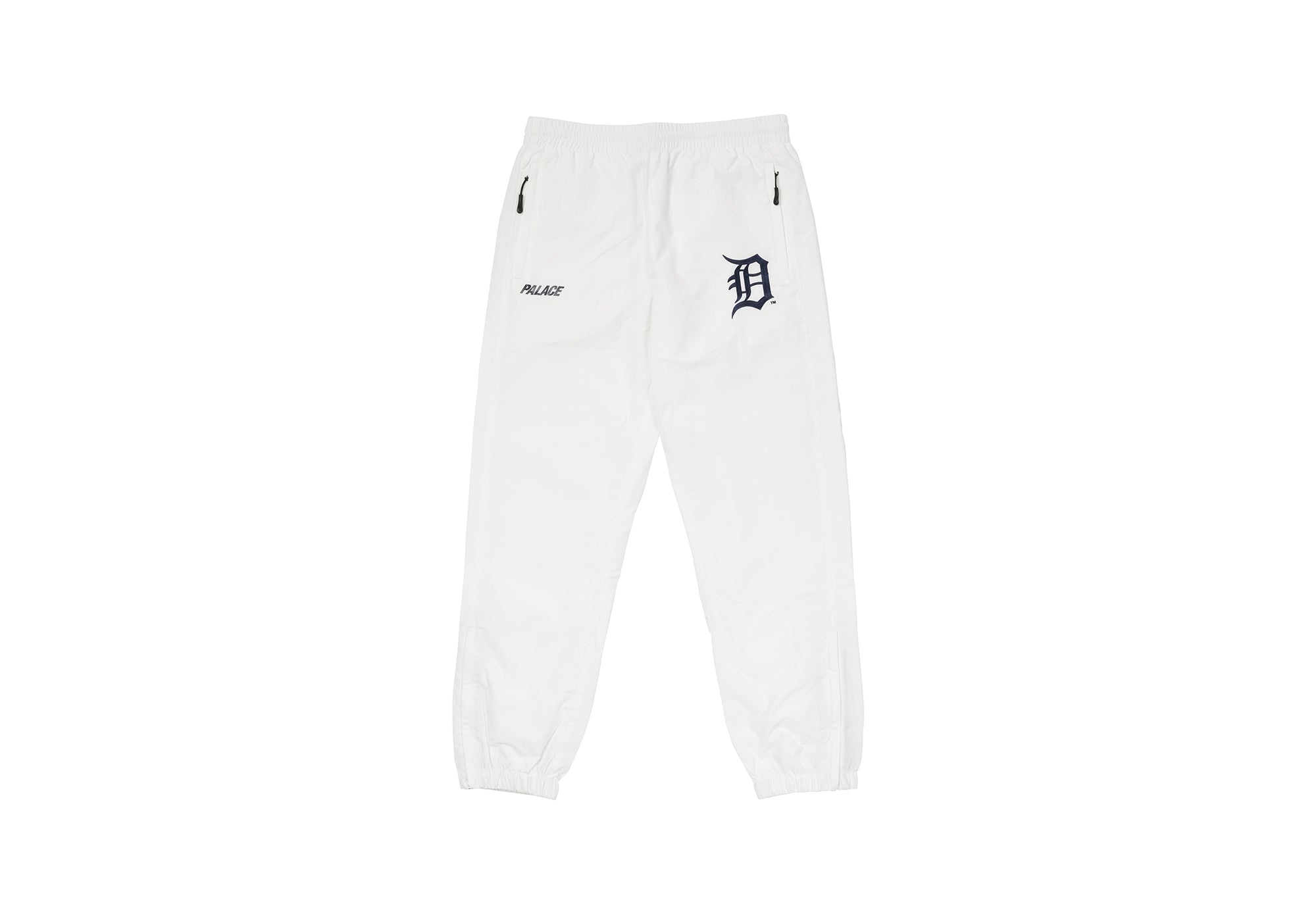 PALACE DETROIT TIGERS NEW ERA TRACK PANT WHITE / NAVY - 1