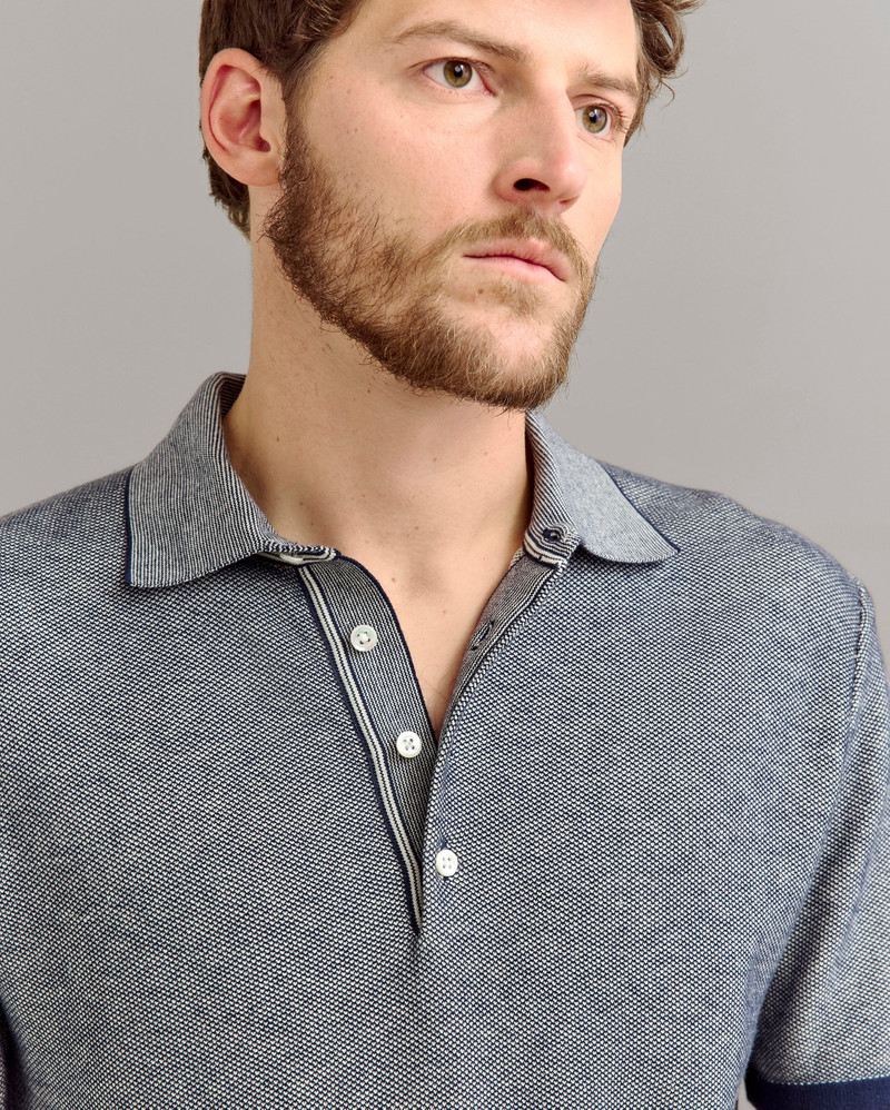 Birdseye Pique Sweater Polo 3