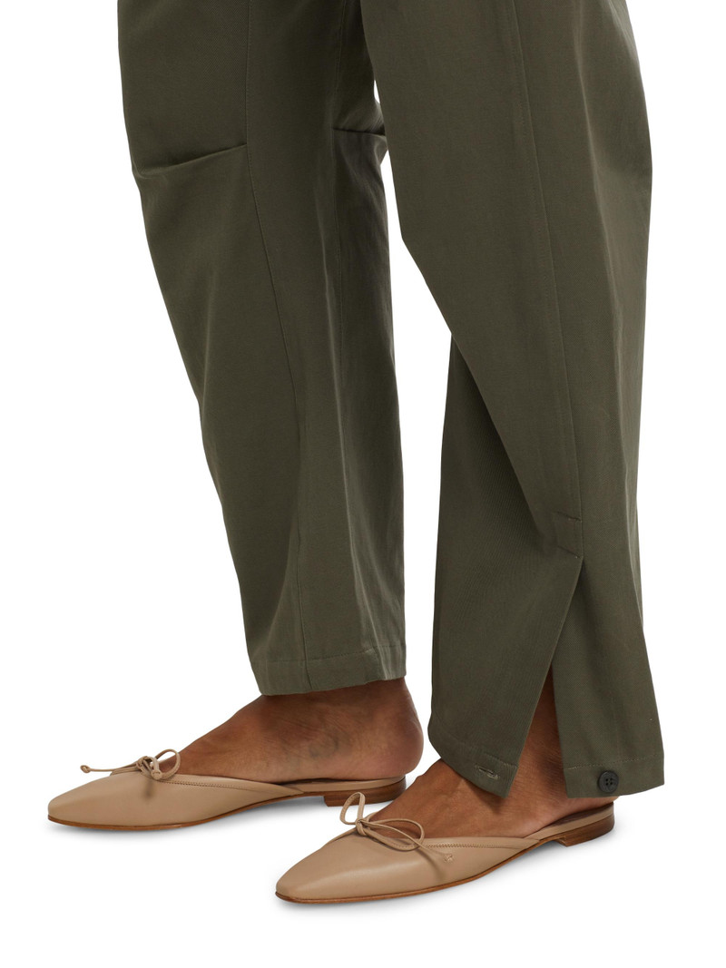 Women's Everything Tie-Waist Barrel-Leg Pants - Olive 6