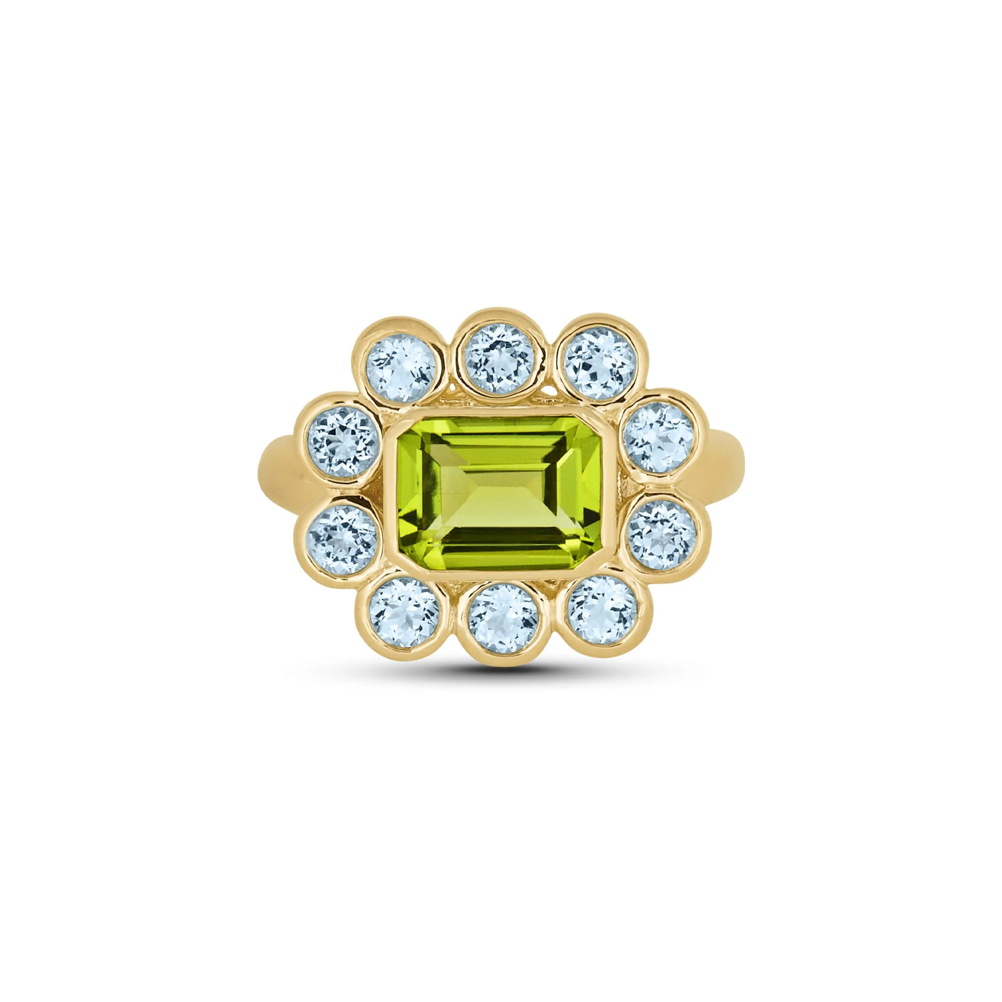 Full Volume Pistacchio Spritz Vintage Ring - 1
