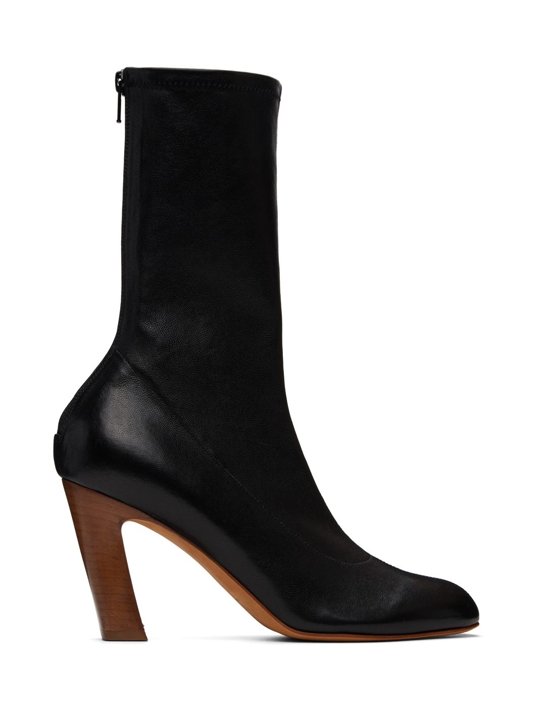 Black 'The Apollo' Heel Boots - 1