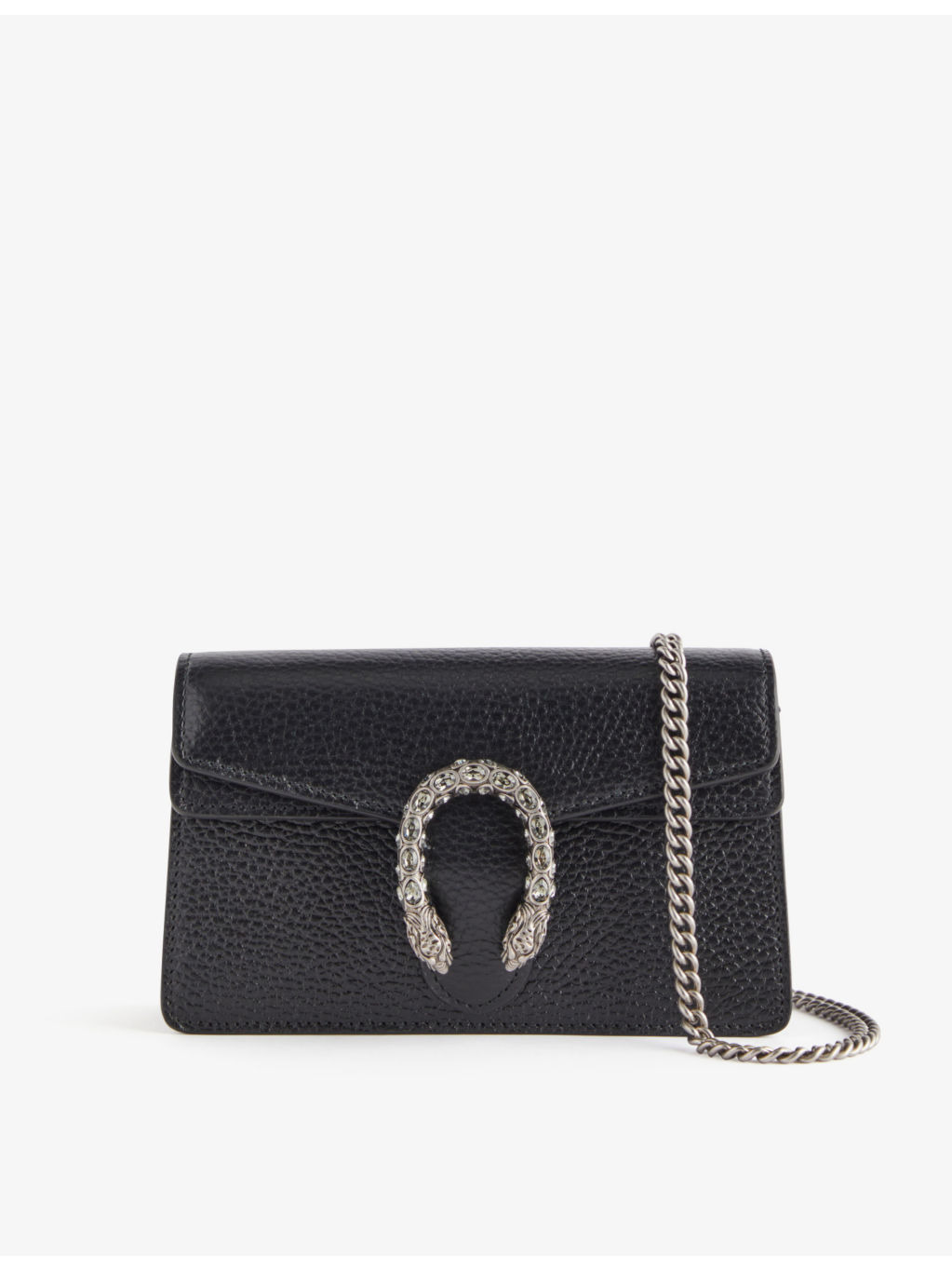 Dionysus mini grained-leather cross-body bag - 1