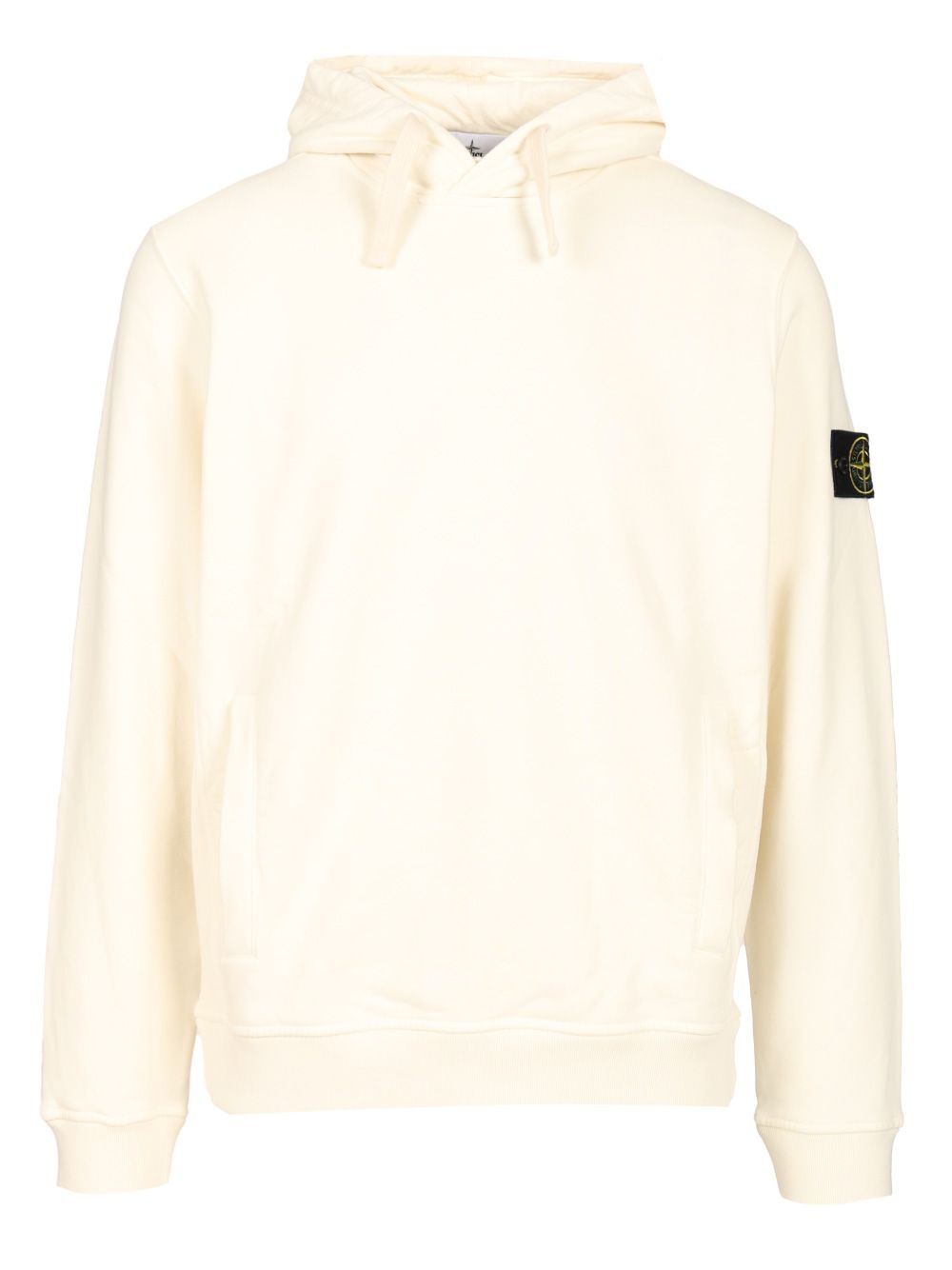 Organic Cotton Hoodie Sweatshirts White - 1